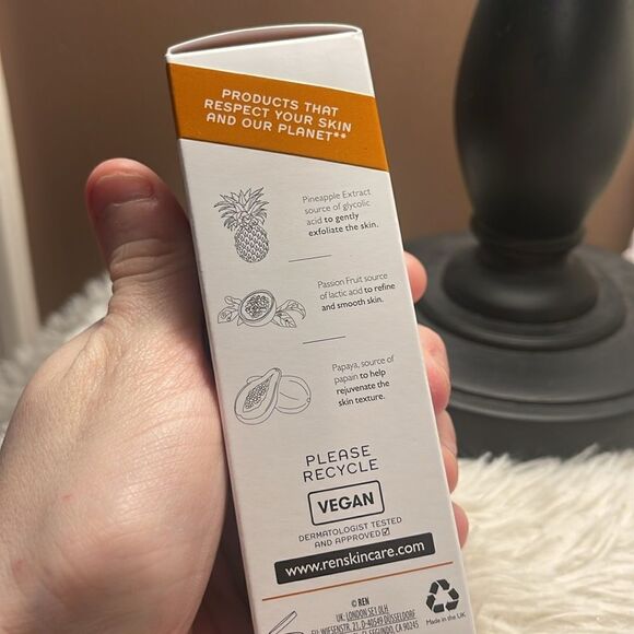 Ren Skincare Glycol Lactic Radiance Renewal Mask BNIB - Picture 2 of 6